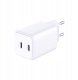 3mk Hyper Charger PD 45W GaN QC4+ PPS 2C Super-Fast Charge 2.0 White 6