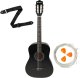 SUPRIMO CGS2 BK gitara klasyczna 4/4 czarna do nau 4