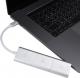 Adapter USB SilverStone Brak USB-C - HDMI USB-C - VGA USB-C - DisplayPort Mini Srebrny  (SST-EP11S) 1