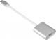 Adapter USB SilverStone Brak USB-C - HDMI USB-C - VGA USB-C - DisplayPort Mini Srebrny  (SST-EP11S) 12