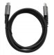 Kabel USB4 Ultra-Fast | USB-C PD 240W | Thunderbolt 3/4 | 4K |   40Gb/s | 1m | Czarny 5
