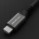 Kabel USB4 Ultra-Fast | USB-C PD 240W | Thunderbolt 3/4 | 4K |   40Gb/s | 1m | Czarny 7