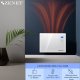 Grzejnik konwektorowy szklany Zenet ZET-526, Biały, 1500W 3