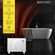 Grzejnik konwektorowy szklany Zenet ZET-526, Biały, 1500W 6