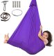 HUŚTAWKA SENSORYCZNA TERAPEUTYCZNA DLA DZIECI HAMAK 280x150cm 100kg fioletowa 12