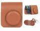Pokrowiec LoveInstant Futerał Etui Pokrowiec Case Na Aparat Do Aparatu Fujifilm Instax Mini 41 / Brązowy 1