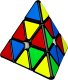 KOSTKA RUBIKA PIRAMIDA 3x3 MOYU MEILONG PYRAMINX CZARNA SZYBKA UKŁADANKA ŁAMIGŁÓWKA 3