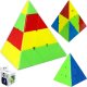 KOSTKA PIRAMIDA 4x4 QYToys PYRAMINX GRA UKŁADANKA ŁAMIGŁÓWKA 1