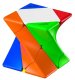 QYToys KOSTKA RUBIKA TWISTY SKEWB UKŁADANKA ŁAMIGŁÓWKA 3