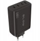 76-031# Ładowarka sieciowa gniazdo usb-cx4 pd 100w gan czarna 2