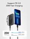 VEGER powerbank 10000 mAh z ładowaniem indukcyjnym kompatybilny z MagSafe PD QC3.0 2A 20W MagOn (VP1151 / W1151) czarny 12