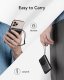 VEGER powerbank 10000 mAh z ładowaniem indukcyjnym kompatybilny z MagSafe PD QC3.0 2A 20W MagOn (VP1151 / W1151) czarny 6