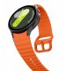 Pasek Silicone Band do Galaxy Watch 7/FE/6/5/4 Classic - pomarańczowy 3