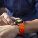 Pasek Silicone Band do Galaxy Watch 7/FE/6/5/4 Classic - pomarańczowy 4