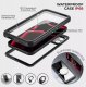 Etui wodoodporne MagSafe czarne do Samsung Galaxy S25 Ultra IP68 3