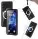 Etui wodoodporne MagSafe czarne do Samsung Galaxy S25 Ultra IP68 7