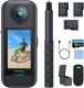 Zestaw AKASO Kamera sportowa z akcesoriami 360 5,7 K 72 MP 256 GB 1