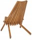Zestaw 2 krzeseł ogrodowych BELLANO Drewno akacjowe Brązowy 6
