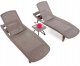 Keter Saulosanas kreslu komplekts 2 gab. + galdins Pacific bess 7290106934610 7