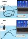 Kabel USB Manhattan USB-C - 2x USB-C 2 m Czarny (355810) 5