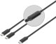 Kabel USB Manhattan USB-C - 2x USB-C 2 m Czarny (355810) 9