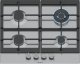 Siemens EC6A5HI90 płyta kuchenna Czarny, Stal nierdzewna Wbudowany 60 cm Gaz 4 stref(y) 1
