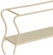 Półka metalowa, falista, beżowa Judy 40x12x58 cm 4
