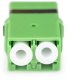 FIBER OPTIC COUP LC/APC DUPLEX 2