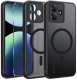 krainaGSM Etui do Xiaomi Redmi Note 14 4G do MagSafe MATT CASE WZMACNIANE Szkło 9H 1