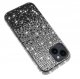 Etui do iPhone 13 | 14 silikonowe BROKAT DIAMOND Szkło ochronne na ekran 9H 5