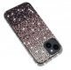 Etui do iPhone 13 | 14 silikonowe BROKAT DIAMOND Szkło ochronne na ekran 9H 5