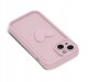 Etui do iPhone 13 | 14 silikonowe MATOWE serce + Szkło ochronne na ekran 9H 2