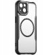 Etui do iPhone 13 |do MagSafe, Czarne Matowe, Trwałe, Wzmacniane| + Szkło 2