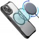 Etui do iPhone 13 |do MagSafe, Czarne Matowe, Trwałe, Wzmacniane| + Szkło 8