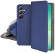 krainaGSM Etui z klapką do Samsung A26 5G Zamykane Granatowe Futerał + Szkło 9H 5