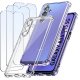 ZESTAW Etui do Samsung A15 5G ANTI-SHOCK CLEAR WZMACNIANE + 3 SZTUKI SZKŁO 1