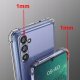 krainaGSM ZESTAW Etui do Samsung A25 5G ANTI-SHOCK CLEAR WZMACNIANE + 3 SZTUKI SZKŁO 3