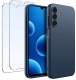 ZESTAW Etui do Samsung A26 5G Matowe Silikon 2 SZTUKI SZKŁO 1