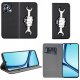 krainaGSM Etui do Realme Note 60 MAGNET WZORY CASE PORTFEL + SZKŁO 9H 2