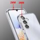 Etui do Samsung Galaxy A05s WZMACNIANE 360 CLEAR + Szkło 9H 2