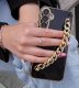 krainaGSM Etui do Samsung Galaxy A15 4G|A15 5G GLAMOUR GOLD CASE + SZKŁO OCHRONNE 9H 4