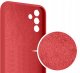 krainaGSM Etui do Samsung Galaxy A15 CASE Silicone ELASTYCZNE PLECKI + Szkło 9H 5