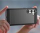 Etui do Samsung Galaxy A35 5G Pancerne Carbon CASE + Szkło OCHRONNE 9H 6