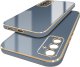 Etui do Samsung Galaxy A35 | A35 5G GOLDEDGE CASE GLAMOUR PLECKI + Szkło 9H 1