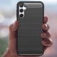 Etui do Samsung Galaxy A55 5G Pancerne Carbon CASE + Szkło OCHRONNE 9H 5