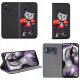 krainaGSM Etui do Samsung Galaxy M21 MAGNET WZORY CASE PORTFEL + SZKŁO 9H 2