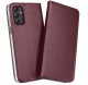 krainaGSM ETUI skórzane do GALAXY A15 magnetyczne BOOK CASE tok SZKŁO 9H 5