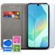krainaGSM ETUI SKÓRZANE do Samsung Galaxy A16 5G MAGNETYCZNE BOOK CASE TOKRA SZKŁO 9H 2