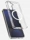 Etui do Samsung S24 FE WZMACNIANE do MAGSAFE ANTI SHOCK CLEAR CASE + Szkło 3