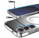 Etui do Samsung S24 FE WZMACNIANE do MAGSAFE ANTI SHOCK CLEAR CASE + Szkło 5